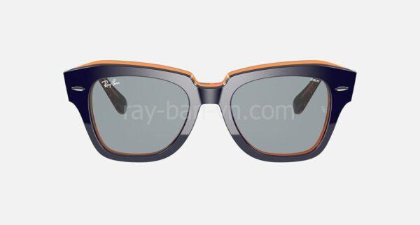Ray-Ban STATE STREET ORANGE FLUO RB2186 1329I5 49-20