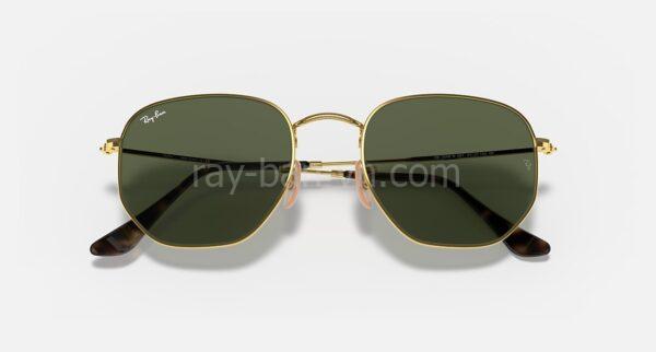 Ray-Ban HEXAGONAL FLAT LENSES RB3548N 001 48-21