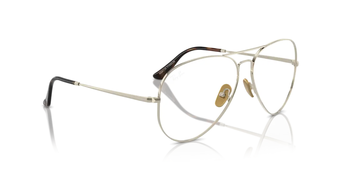 Ray-Ban Optical Aviator titanium 0RX8789 1246