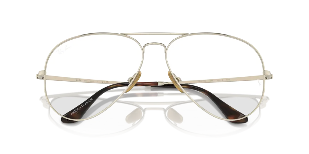 Ray-Ban Optical Aviator titanium 0RX8789 1246