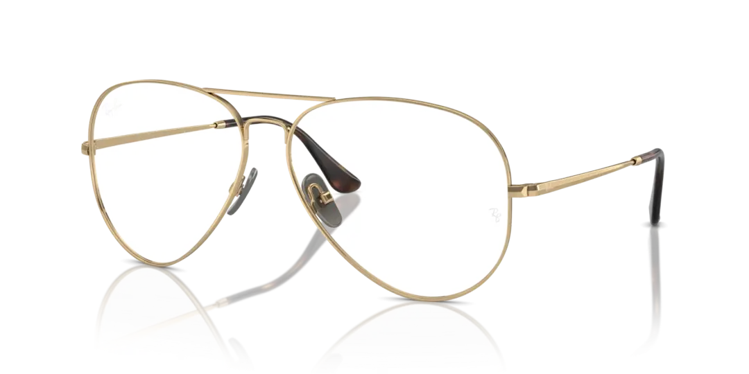 Ray-Ban Optical Aviator titanium 0RX8789 1247