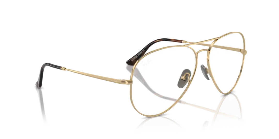 Ray-Ban Optical Aviator titanium 0RX8789 1247