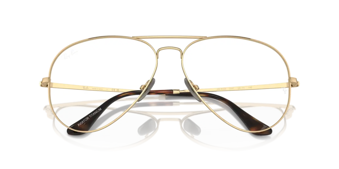 Ray-Ban Optical Aviator titanium 0RX8789 1247