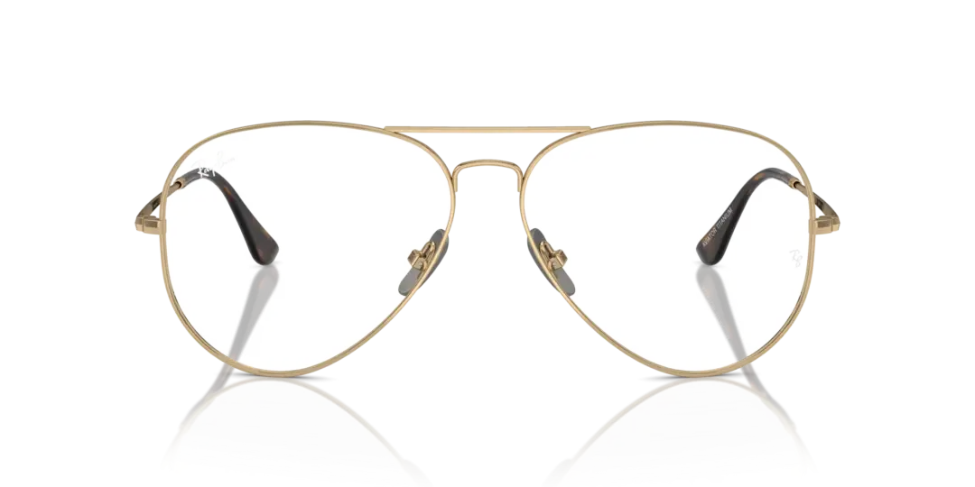 Ray-Ban Optical Aviator titanium 0RX8789 1247