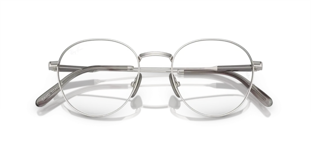 Ray-Ban Optical David titanium 0RX8782 1002