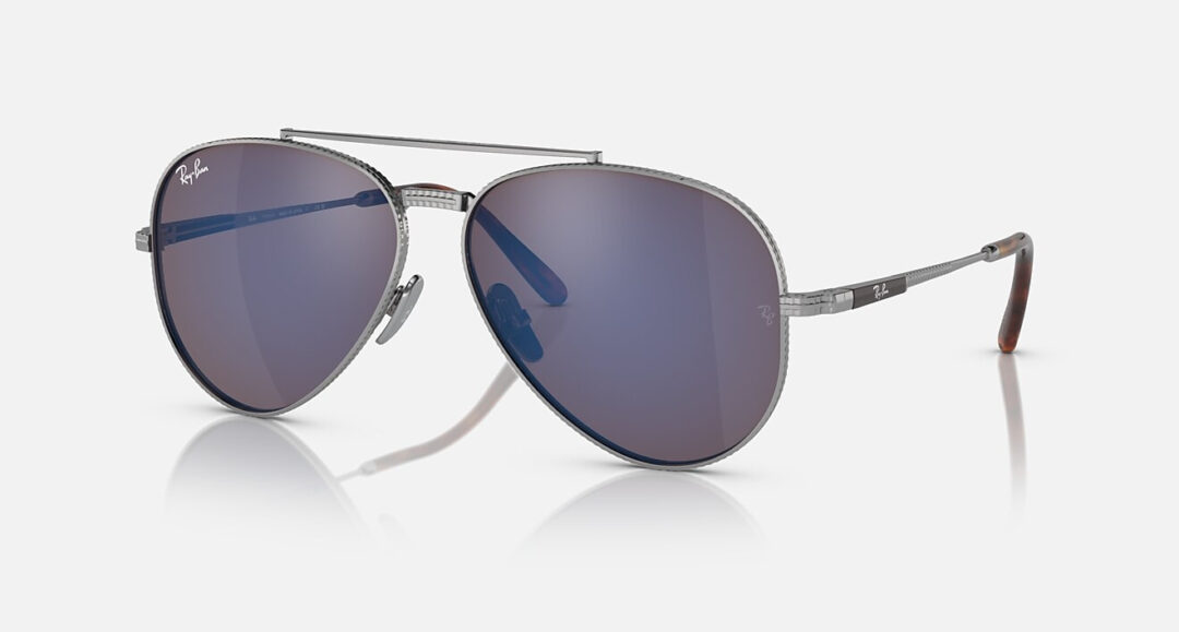 Ray-Ban AVIATOR II TITANIUM RB8225 3139O4 58-14