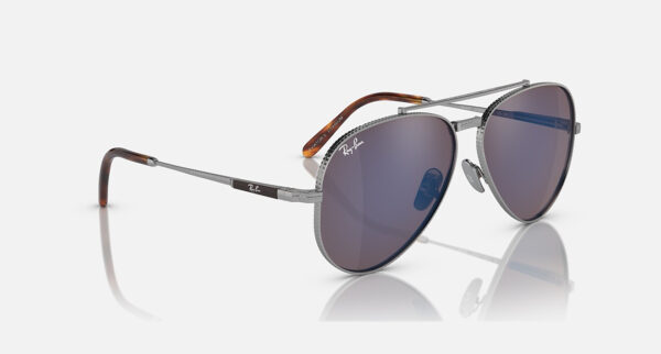 Ray-Ban AVIATOR II TITANIUM RB8225 3139O4 58-14