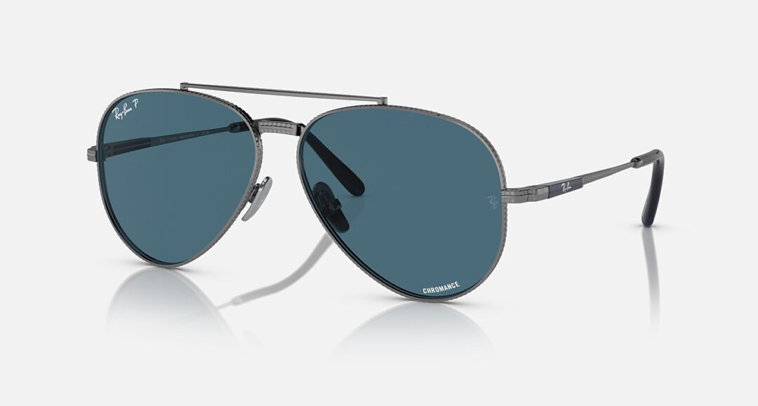 Ray-Ban AVIATOR II TITANIUM RB8225 3142S2 58-14
