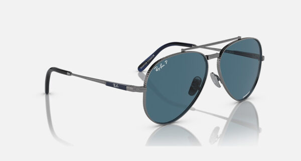 Ray-Ban AVIATOR II TITANIUM RB8225 3142S2 58-14