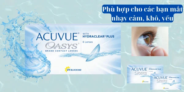 Kính áp tròng ACUVUE OASYS