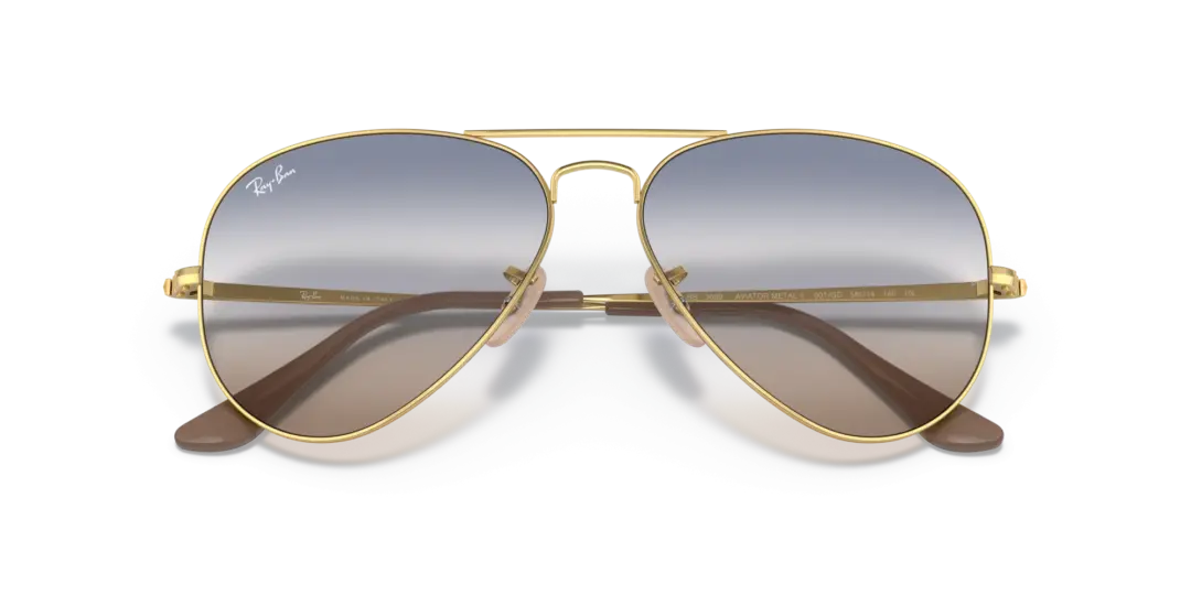 Ray-Ban Aviator metal ii 0RB3689 001/GD