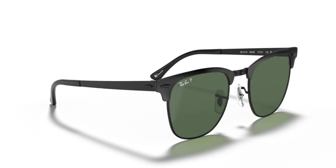 Ray-Ban Clubmaster metal 0RB3716 186/58