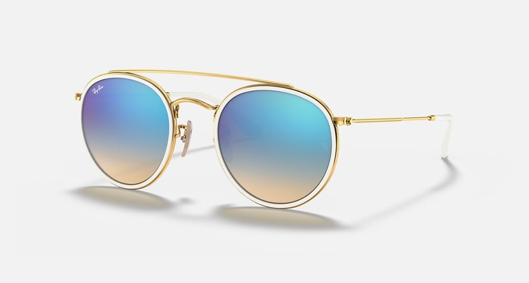 Ray-Ban ROUND DOUBLE BRIDGE RB3647N 001/4O 51-22