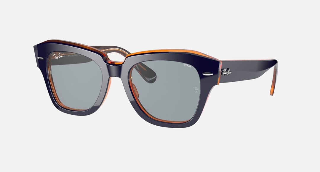 Ray-Ban STATE STREET ORANGE FLUO RB2186 1329I5 49-20